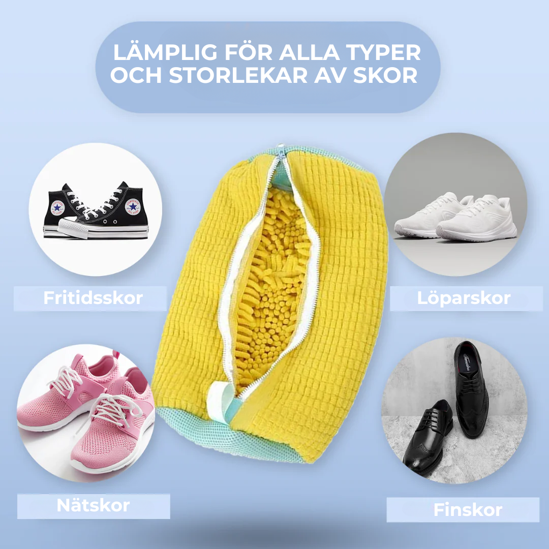 Skotvätt™ - Skyddar dina skor – tvätt efter tvätt.