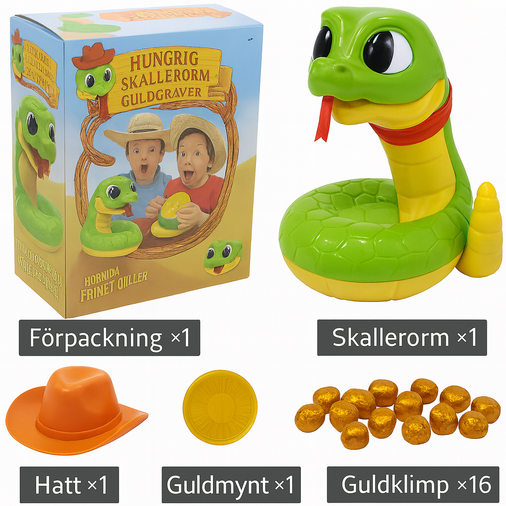 Ormnatt™ – Det spännande familjespelet för modiga skattjägare