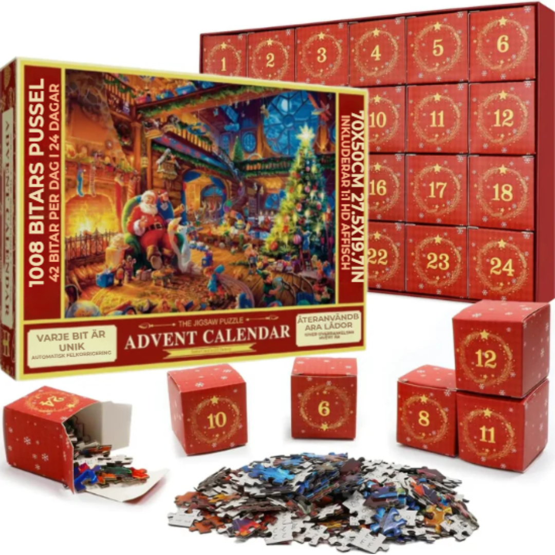 JulKlossar™ – Adventskalendern som bygger julen bit för bit