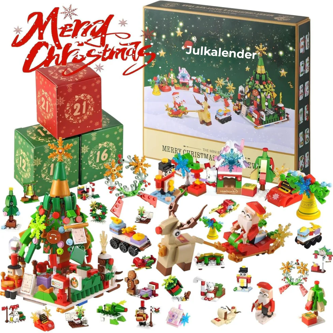 KlossBox™ – Julens nedräkning för små byggare