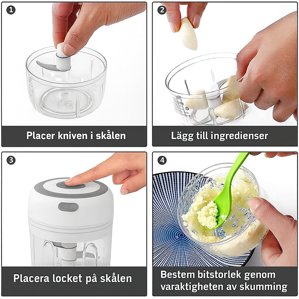 HackaMini™ – Kraftfull hackning i kompakt format