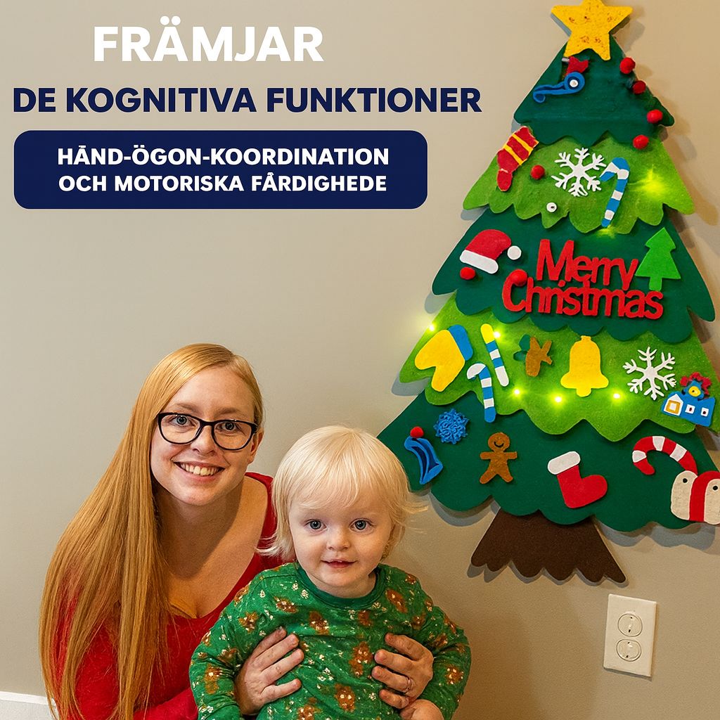 JulFilt™ – Den magiska filtgranen för små händer