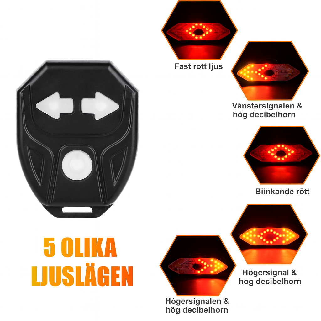 BlinkCykel™ – Gör dig synlig och trygg på vägen