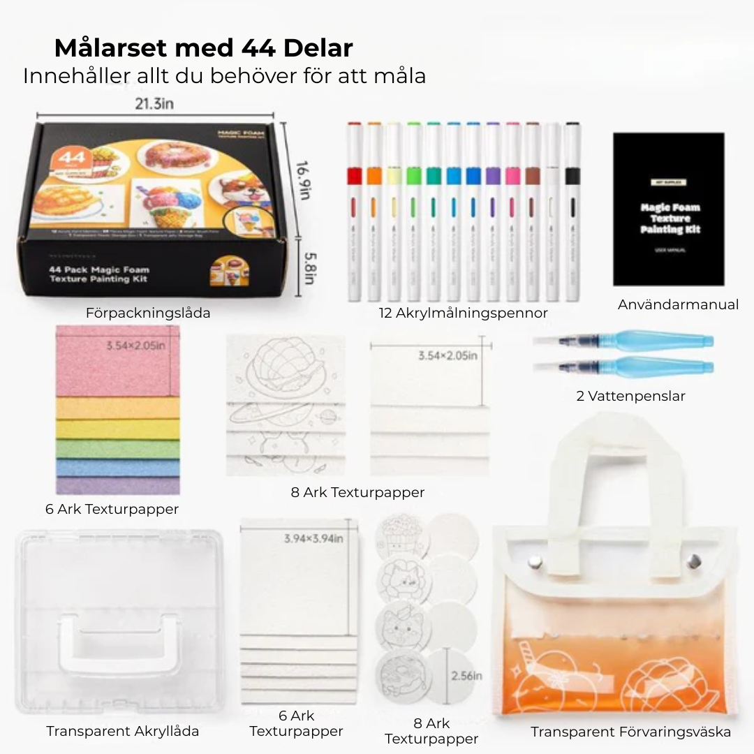 PuffFärg™ – 3D-magi för små konstnärer