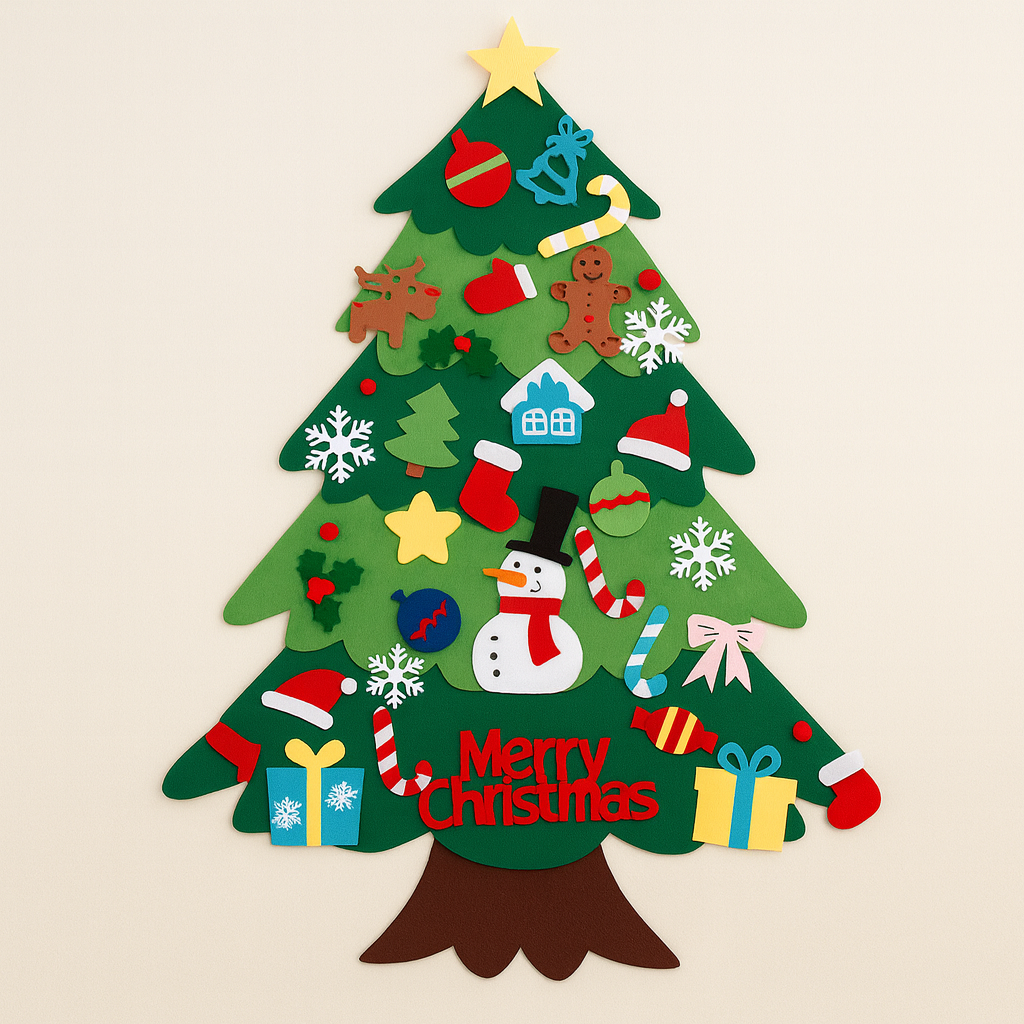 JulFilt™ – Den magiska filtgranen för små händer