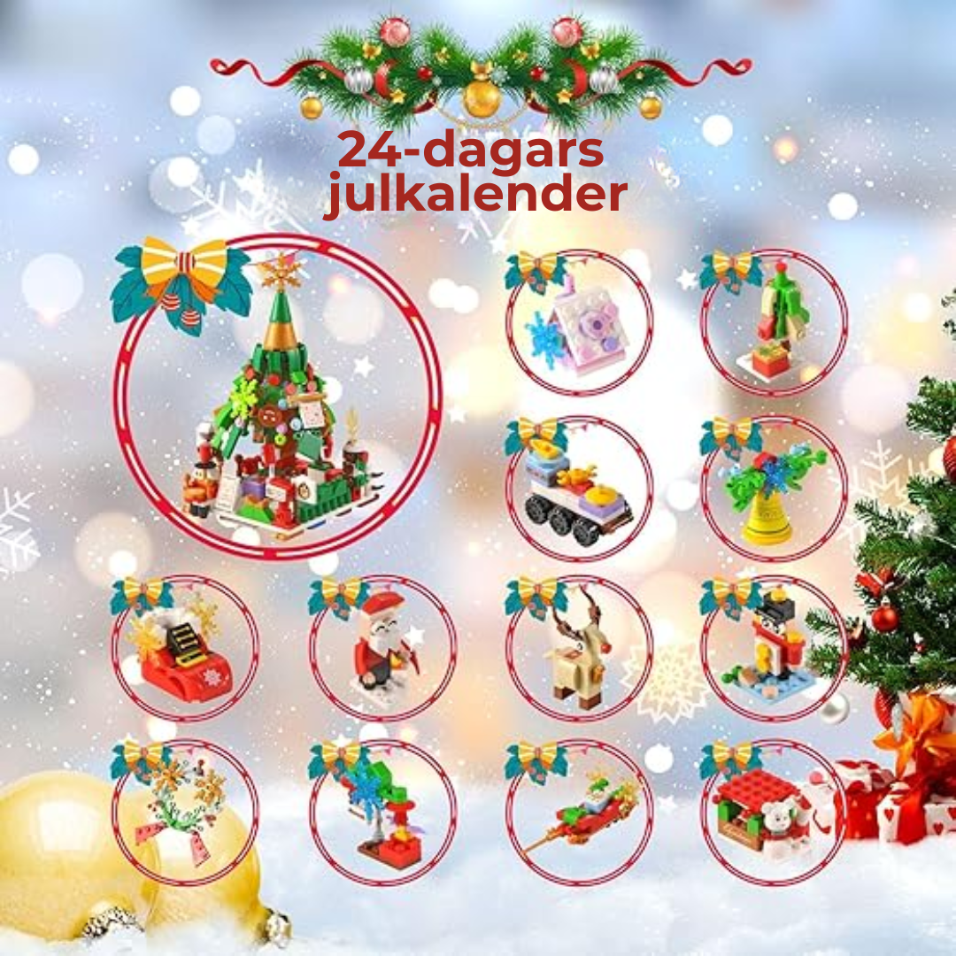 KlossBox™ – Julens nedräkning för små byggare