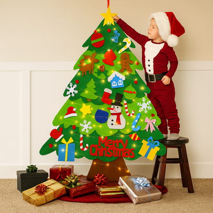 JulFilt™ – Den magiska filtgranen för små händer