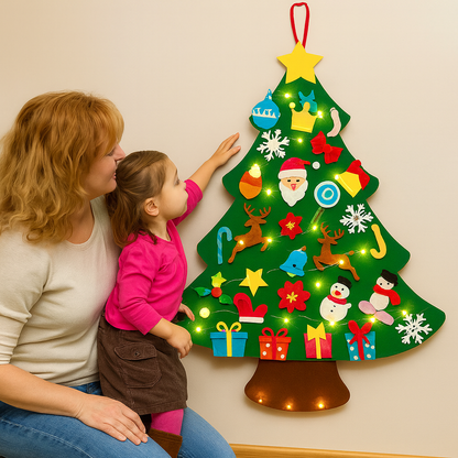 JulFilt™ – Den magiska filtgranen för små händer