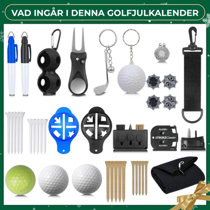 GolfJul™ – Julklappsräkning för riktiga golfälskare