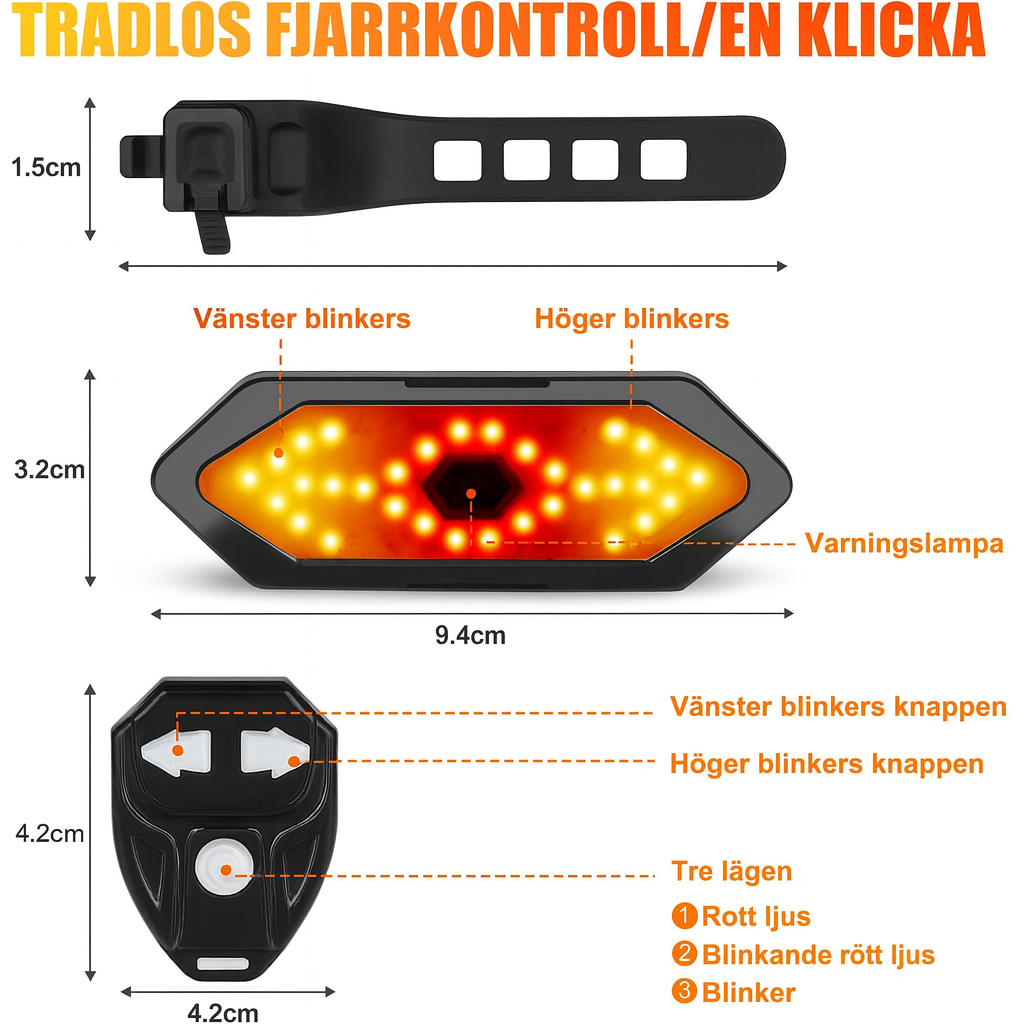 BlinkCykel™ – Gör dig synlig och trygg på vägen