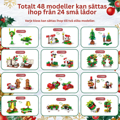 KlossBox™ – Julens nedräkning för små byggare