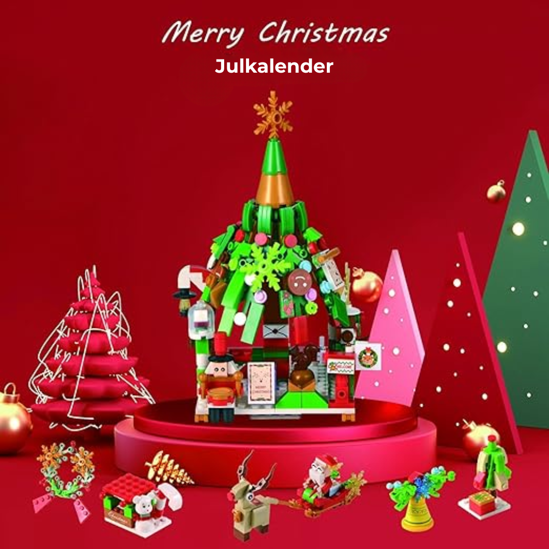 KlossBox™ – Julens nedräkning för små byggare