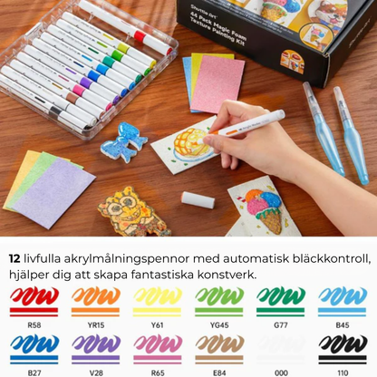 PuffFärg™ – 3D-magi för små konstnärer