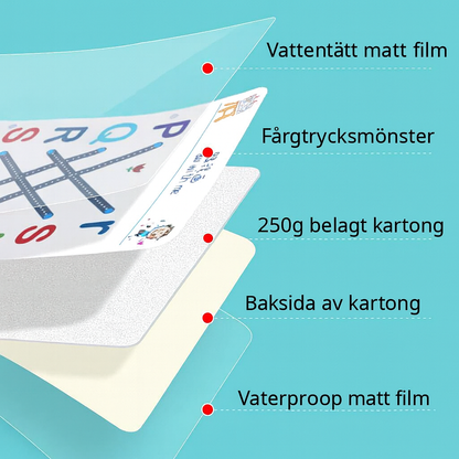 SkrivSmart™ – Återanvändningsbar skrivbok för nyfikna barn