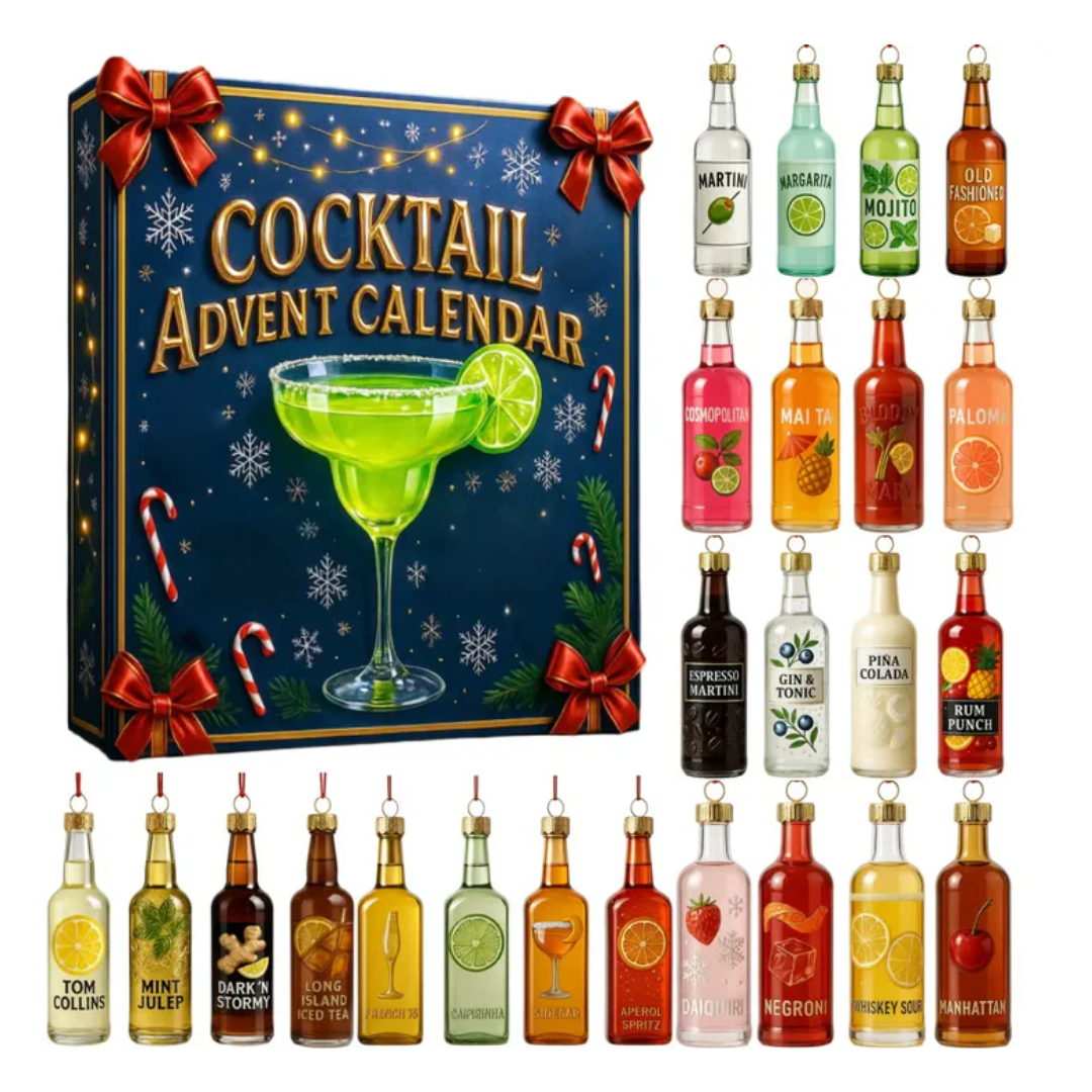 Cocktailjulkalendern™  - Dekorera med smak